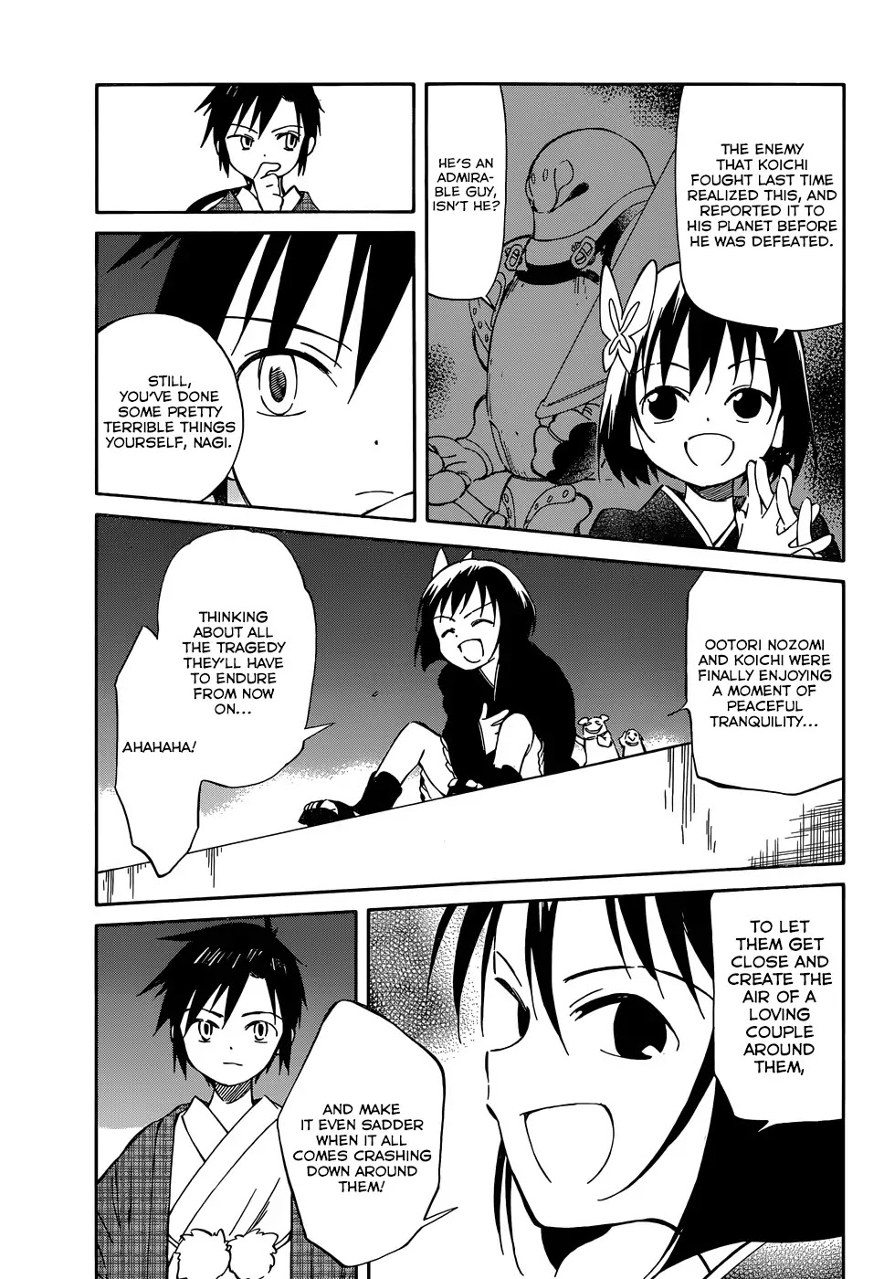 Hitoribocchi no Chikyuu Shinryaku Chapter 37 page 26 - Chapter 37: Lovelorn Night