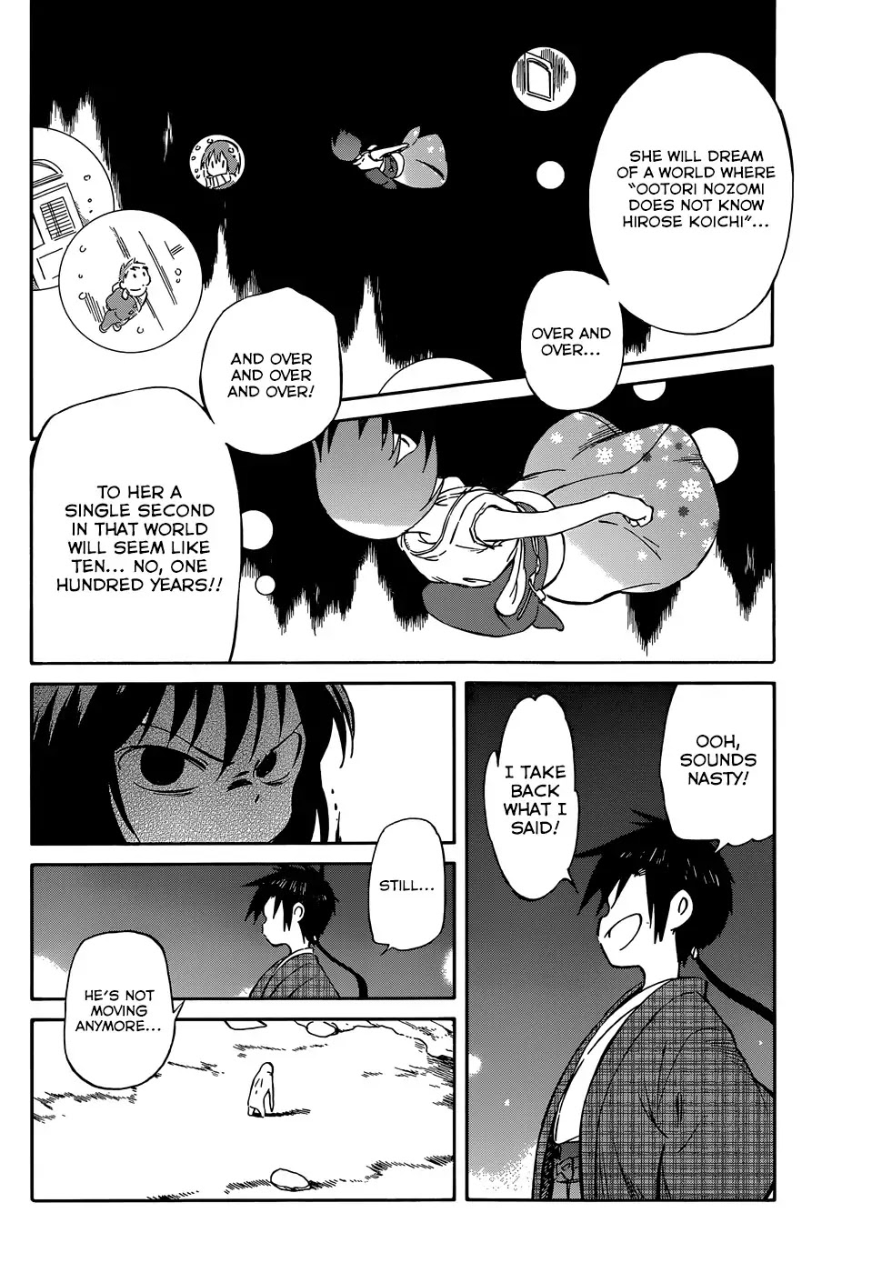 Hitoribocchi no Chikyuu Shinryaku Chapter 38 page 20 - Chapter 38: Even the Smallest Needle Cannot Be Swallowed
