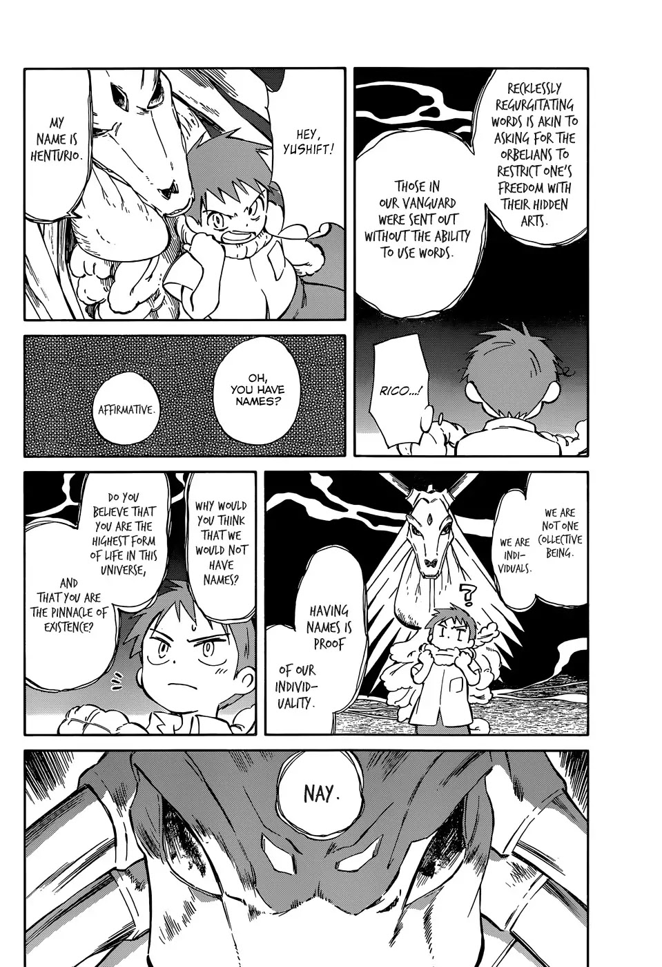Hitoribocchi no Chikyuu Shinryaku Chapter 38 page 24 - Chapter 38: Even the Smallest Needle Cannot Be Swallowed