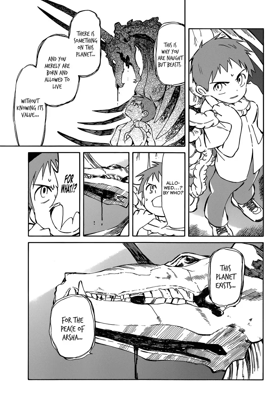 Hitoribocchi no Chikyuu Shinryaku Chapter 38 page 25 - Chapter 38: Even the Smallest Needle Cannot Be Swallowed