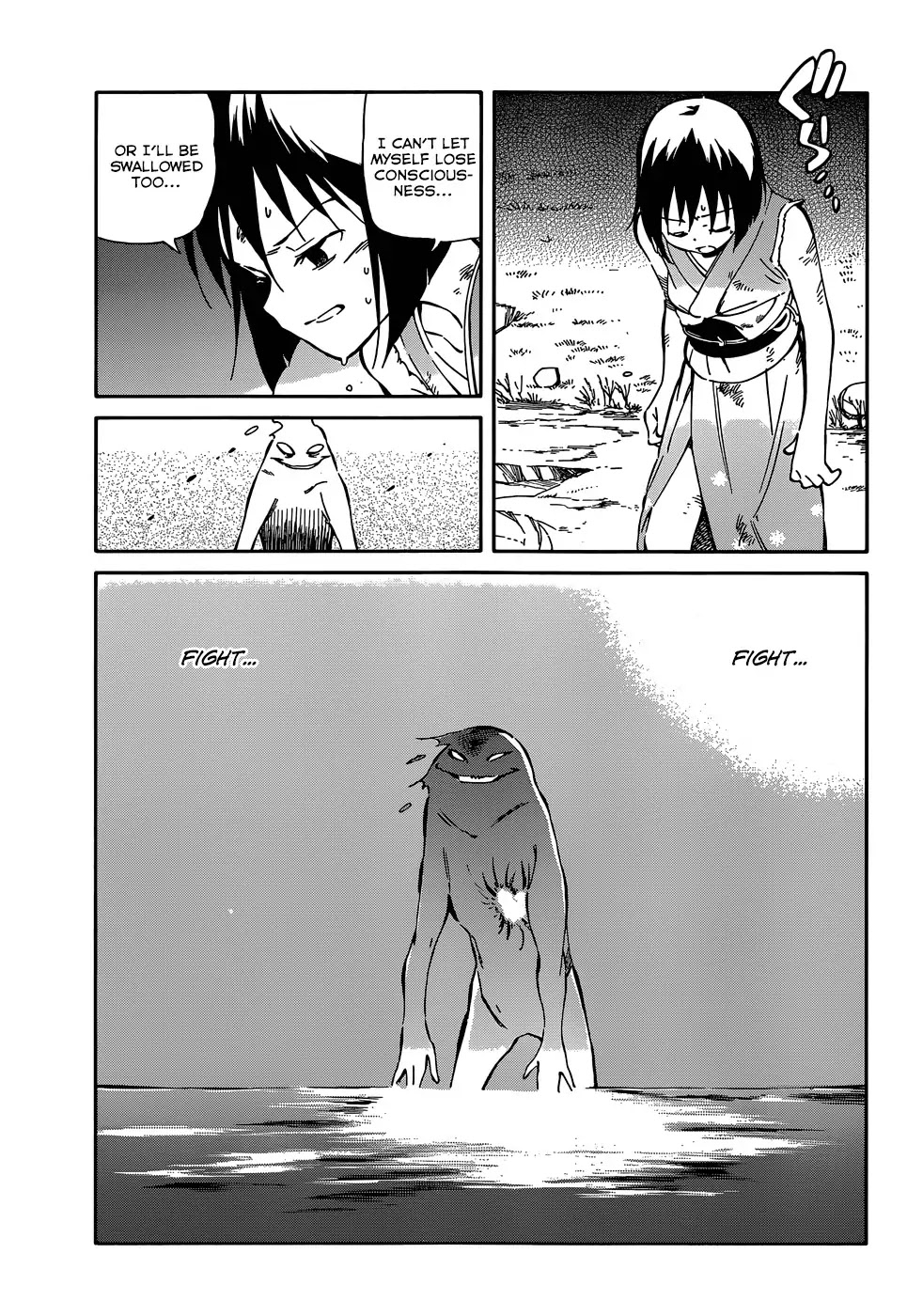Hitoribocchi no Chikyuu Shinryaku Chapter 38 page 7 - Chapter 38: Even the Smallest Needle Cannot Be Swallowed