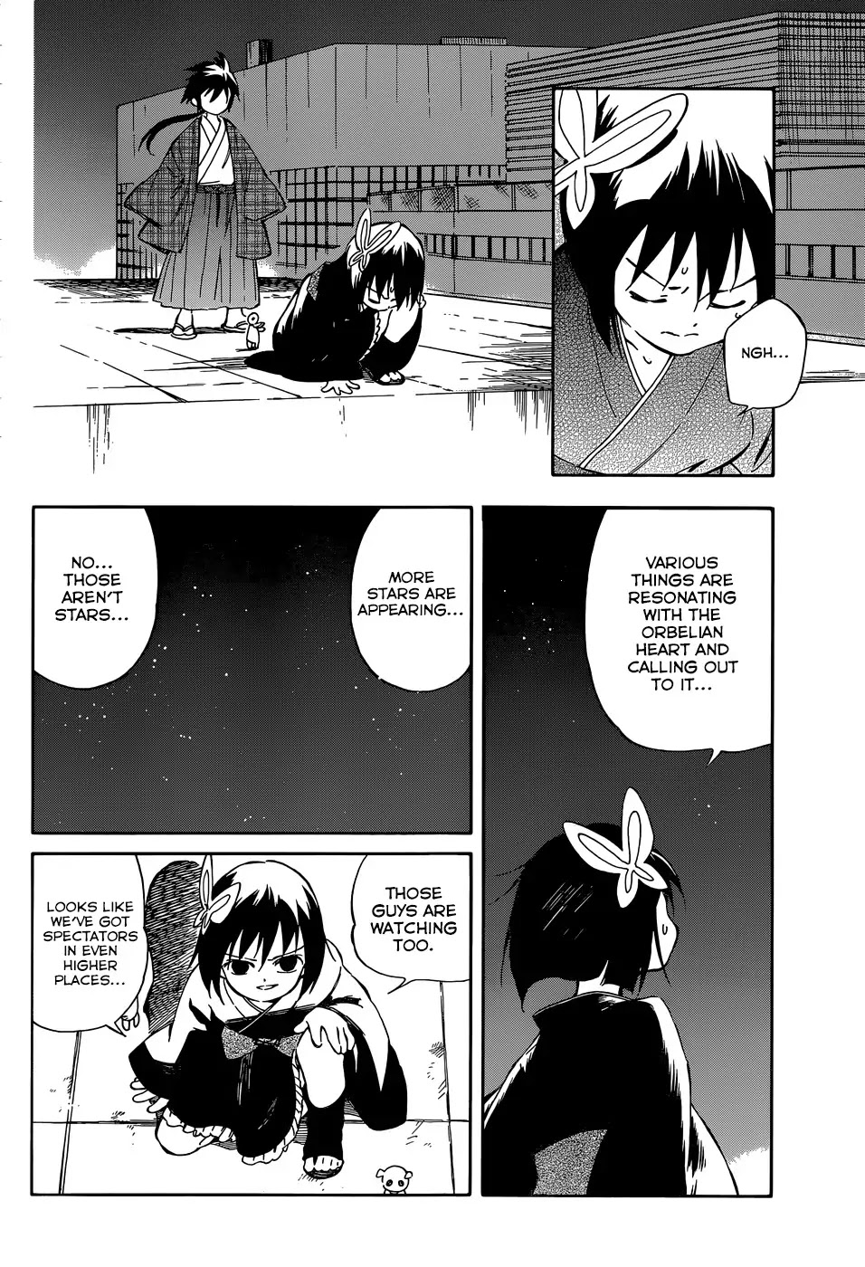 Hitoribocchi no Chikyuu Shinryaku Chapter 38 page 8 - Chapter 38: Even the Smallest Needle Cannot Be Swallowed