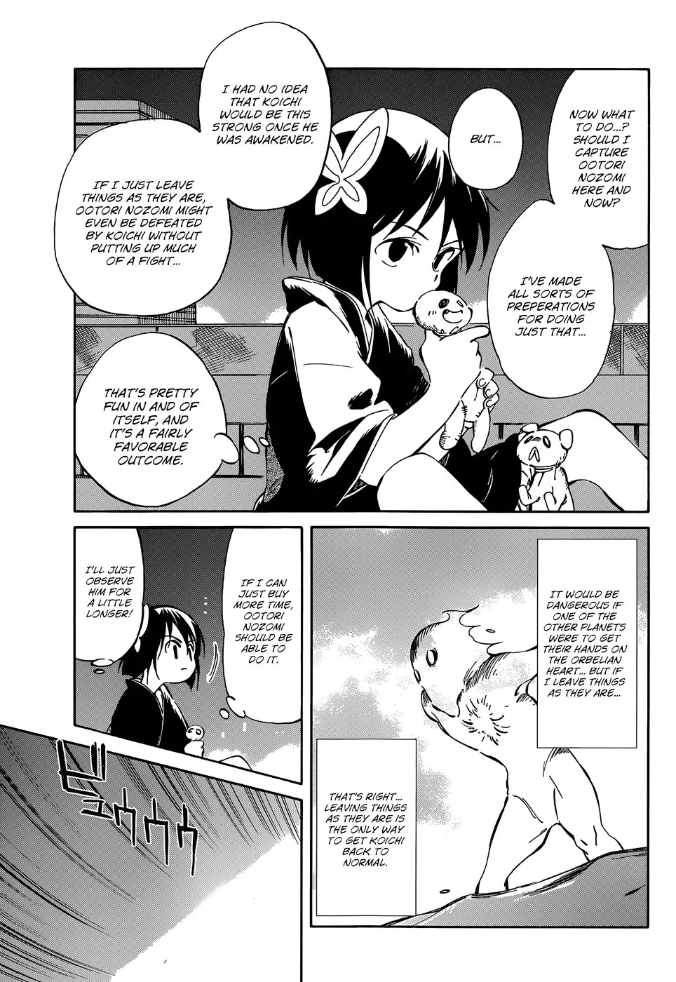 Hitoribocchi no Chikyuu Shinryaku Chapter 38 page 9 - Chapter 38: Even the Smallest Needle Cannot Be Swallowed