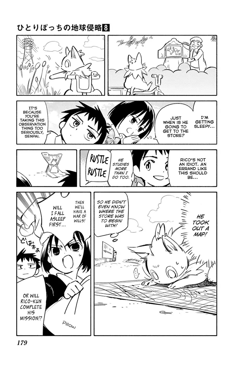 Hitoribocchi no Chikyuu Shinryaku Chapter 39.1 page 6 - Chapter 39.1: Rico-kun's Errand