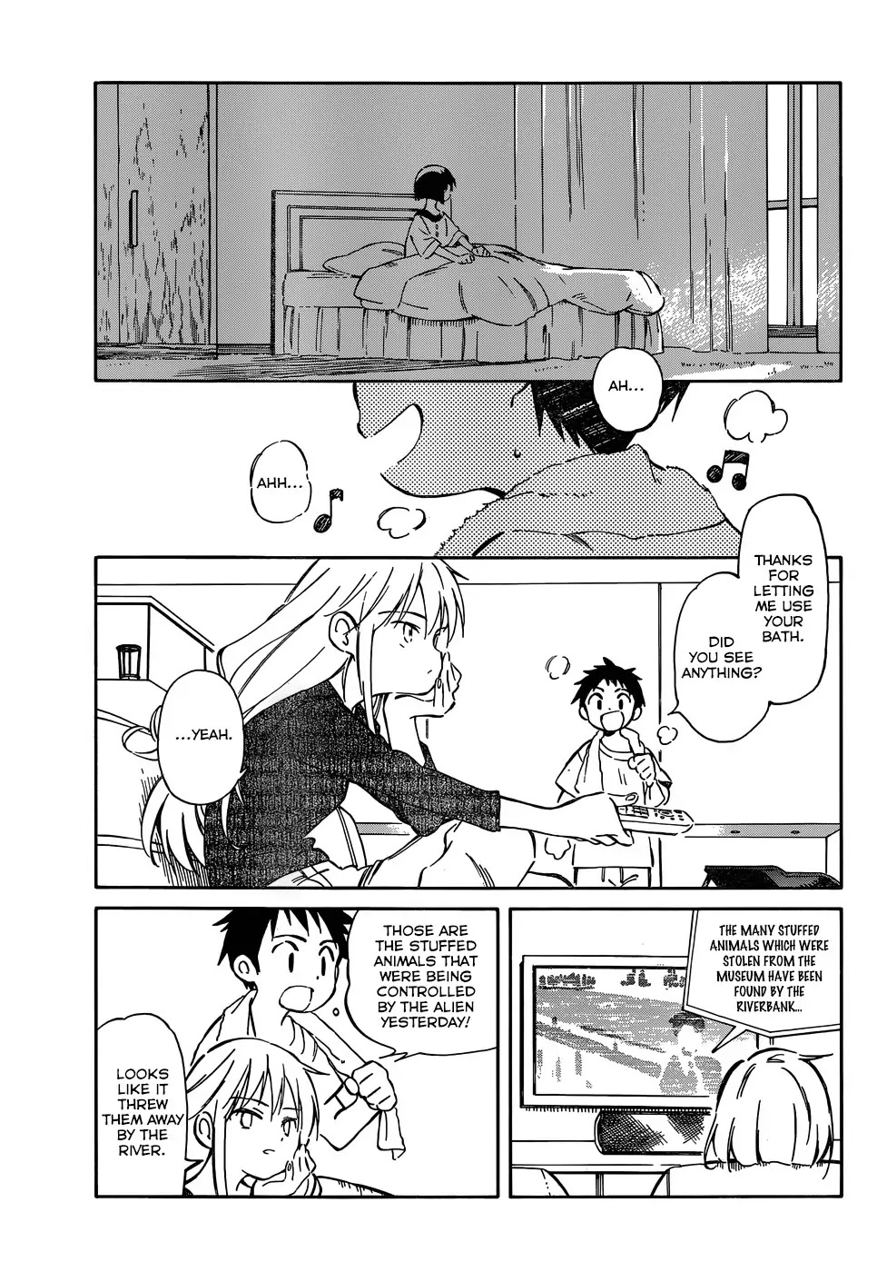 Hitoribocchi no Chikyuu Shinryaku Chapter 39 page 9 - Chapter 39: Intersection