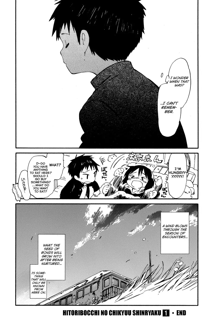 Hitoribocchi no Chikyuu Shinryaku Chapter 4 page 36 - Chapter 4: We're Awkward, Huh?