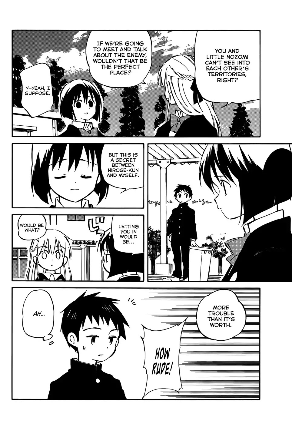 Hitoribocchi no Chikyuu Shinryaku Chapter 40 page 10 - Chapter 40: I Want to Go on the School Trip
