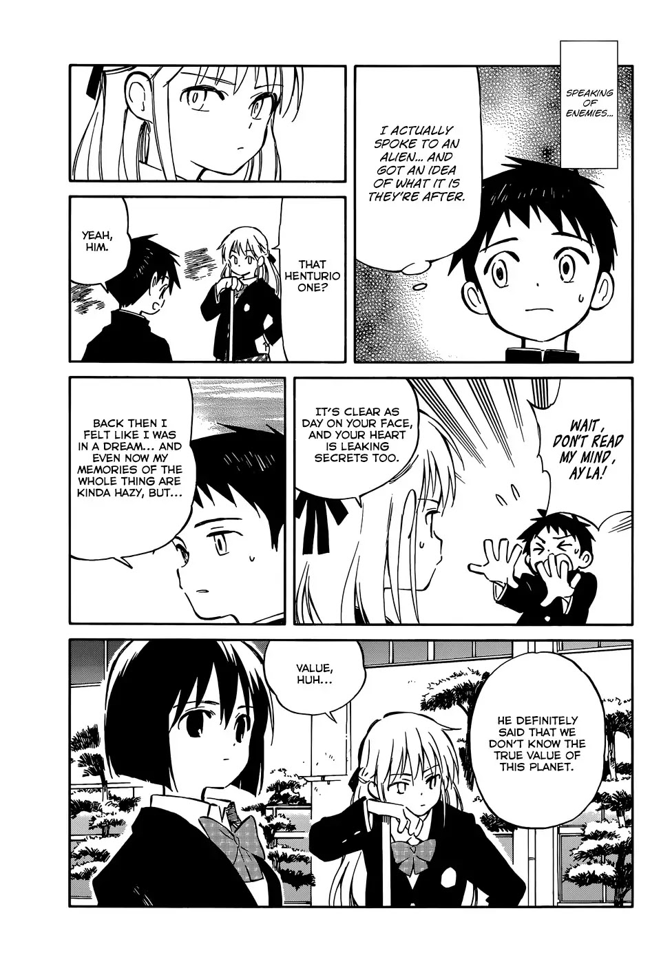 Hitoribocchi no Chikyuu Shinryaku Chapter 40 page 11 - Chapter 40: I Want to Go on the School Trip