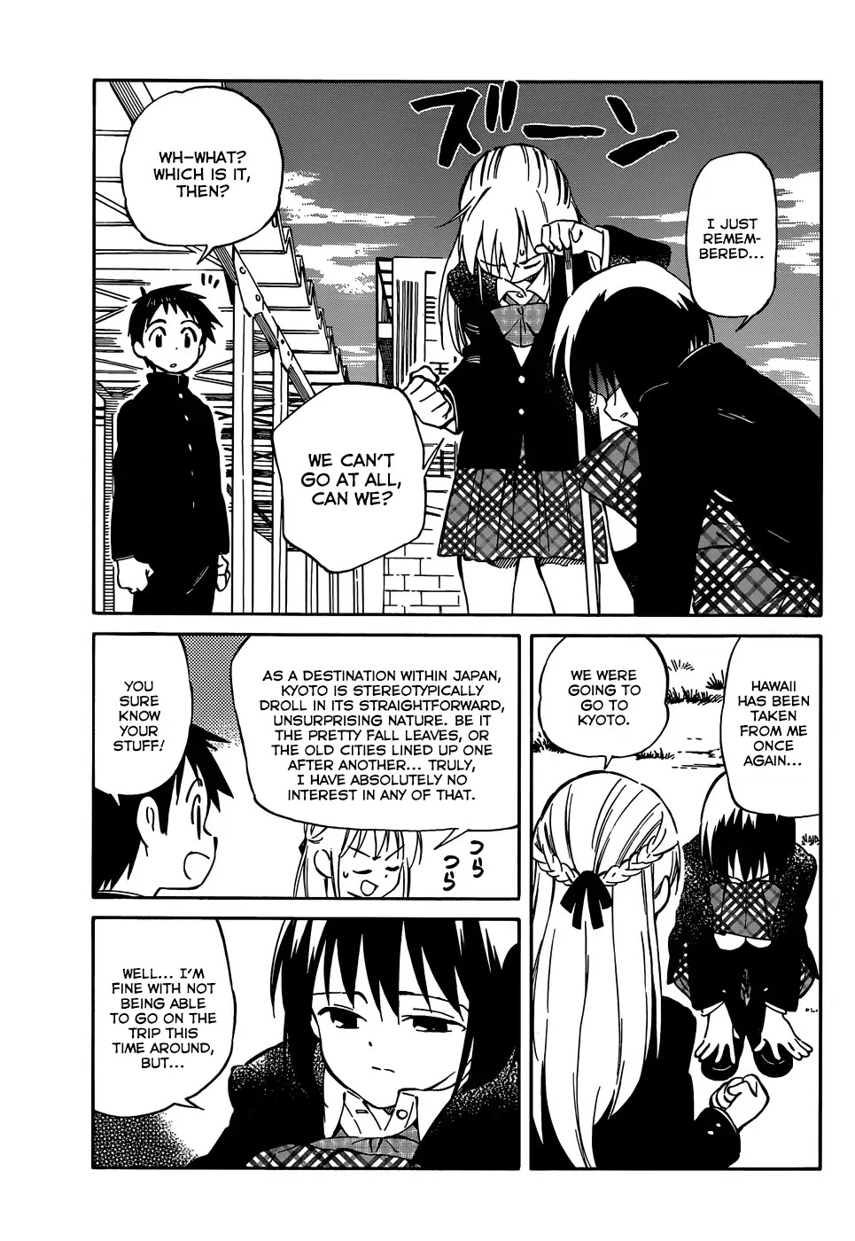 Hitoribocchi no Chikyuu Shinryaku Chapter 40 page 13 - Chapter 40: I Want to Go on the School Trip