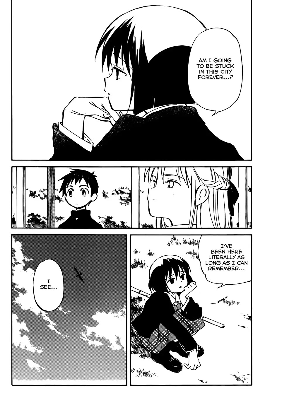 Hitoribocchi no Chikyuu Shinryaku Chapter 40 page 14 - Chapter 40: I Want to Go on the School Trip