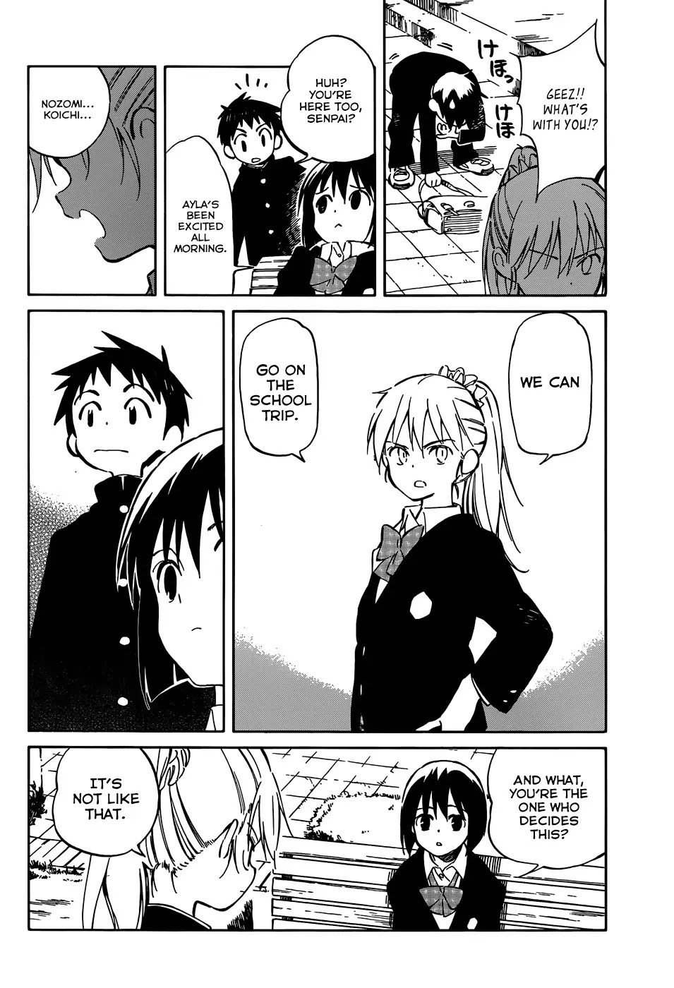 Hitoribocchi no Chikyuu Shinryaku Chapter 40 page 24 - Chapter 40: I Want to Go on the School Trip
