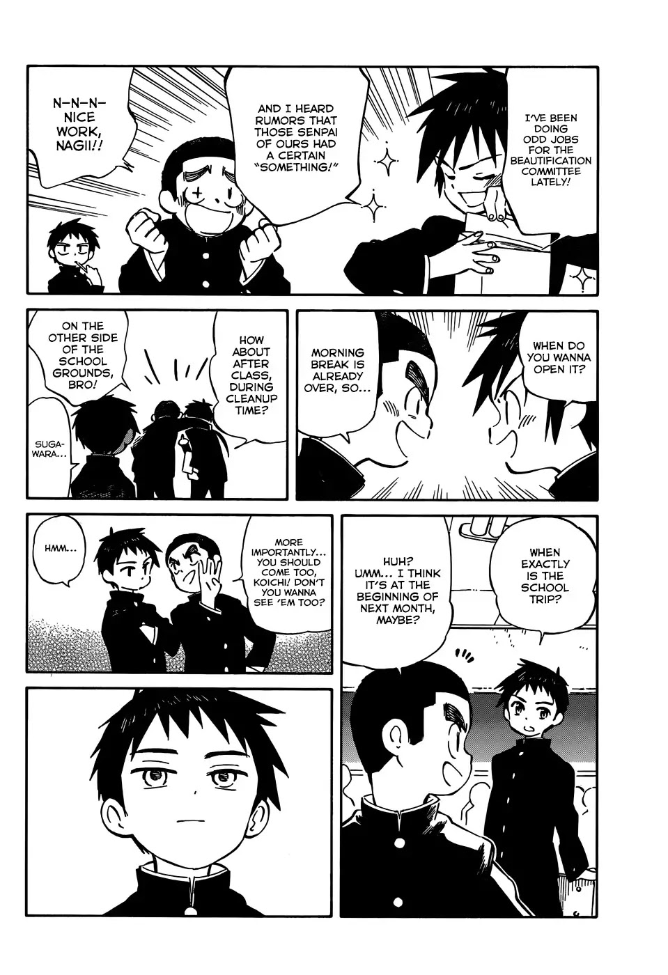 Hitoribocchi no Chikyuu Shinryaku Chapter 40 page 4 - Chapter 40: I Want to Go on the School Trip