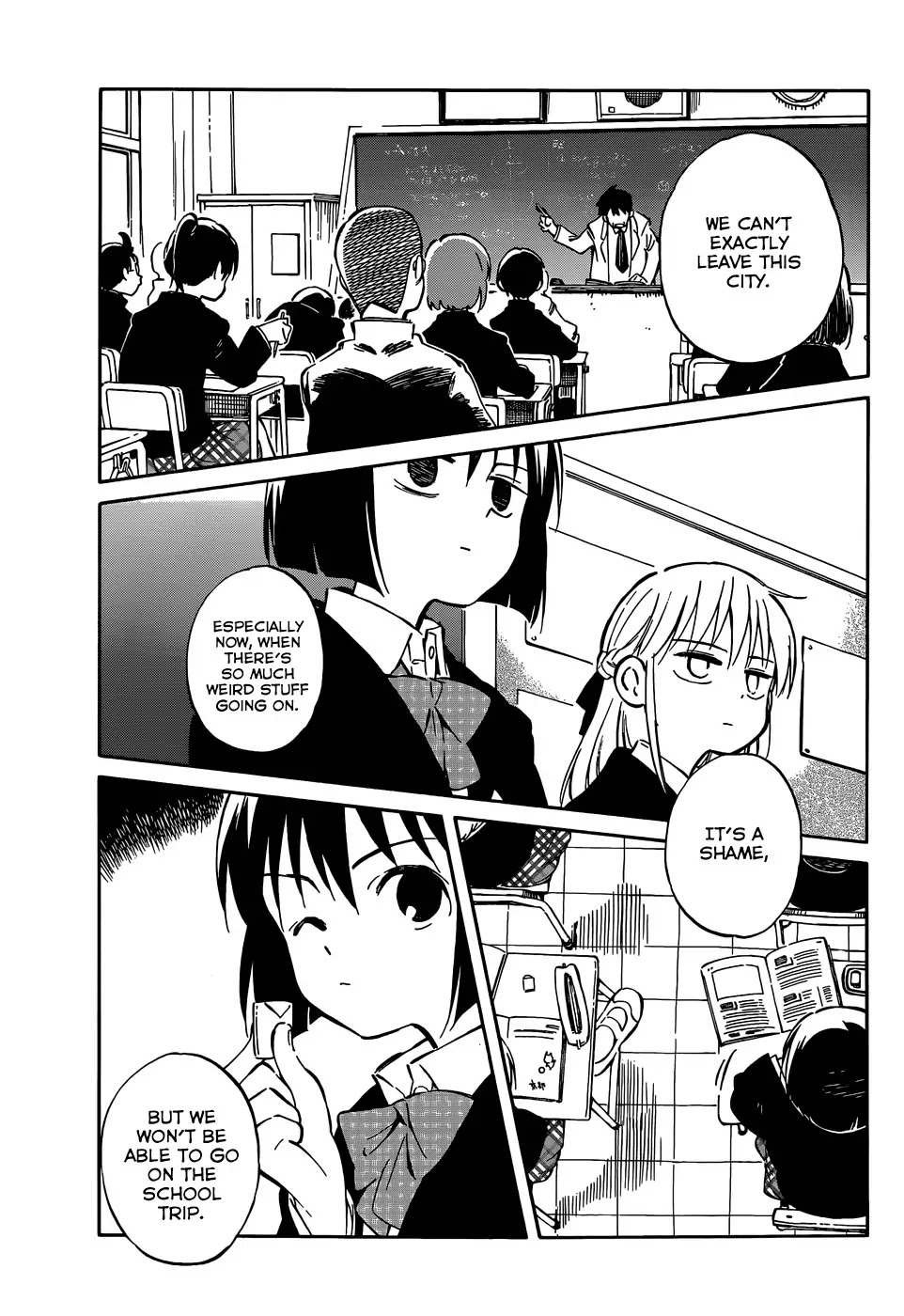Hitoribocchi no Chikyuu Shinryaku Chapter 40 page 7 - Chapter 40: I Want to Go on the School Trip