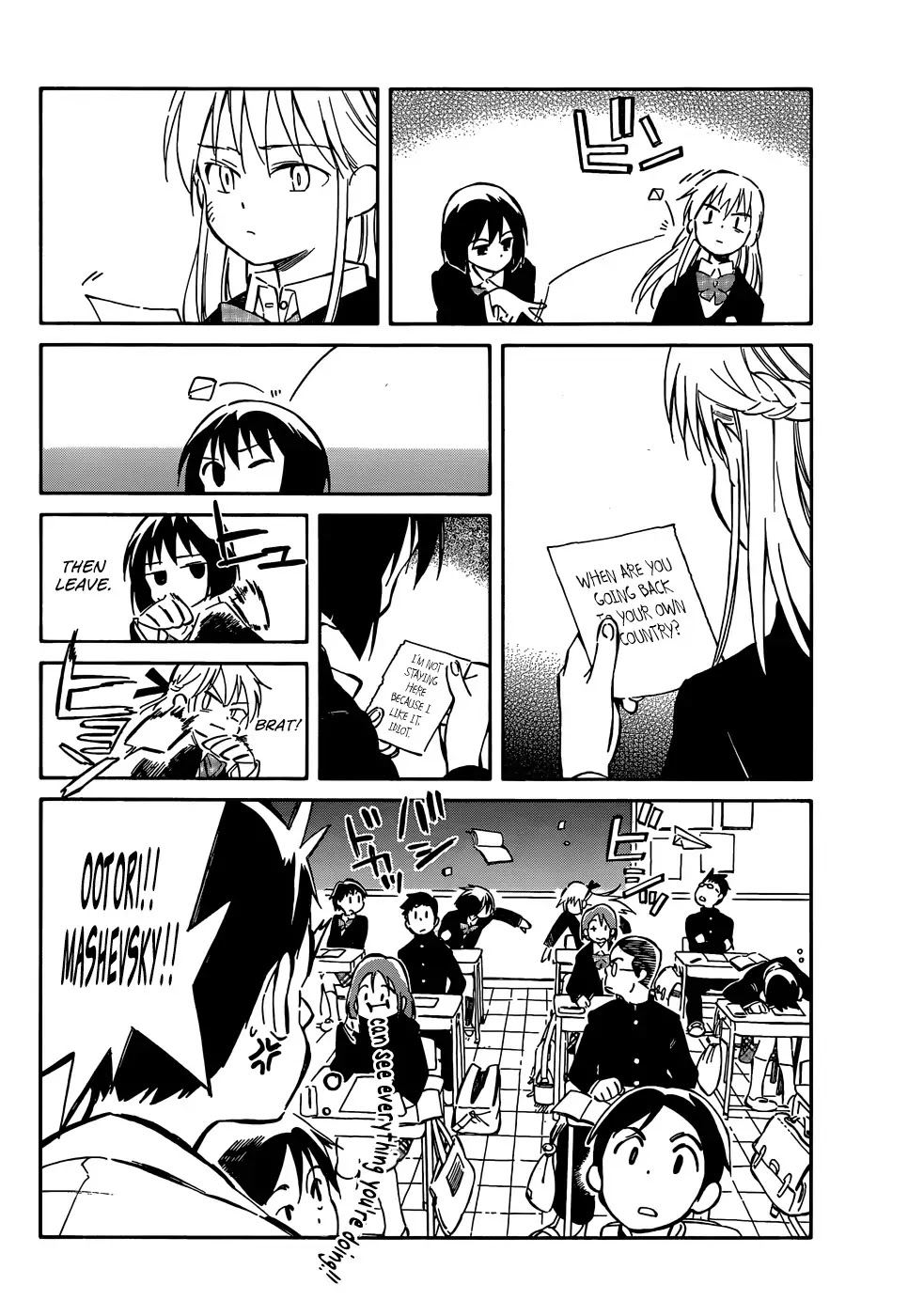 Hitoribocchi no Chikyuu Shinryaku Chapter 40 page 8 - Chapter 40: I Want to Go on the School Trip