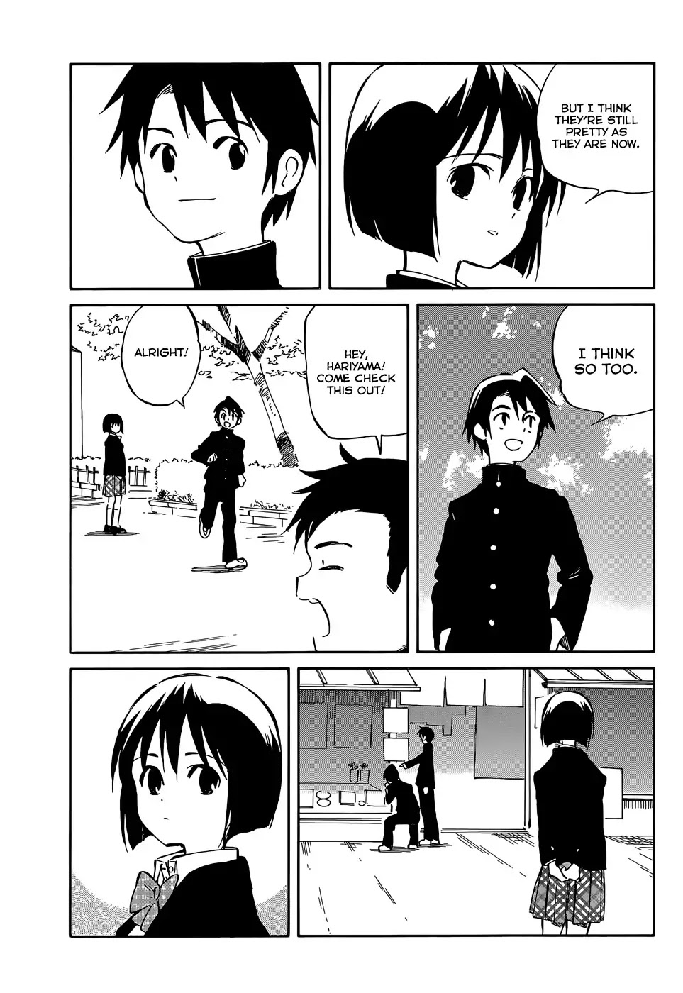 Hitoribocchi no Chikyuu Shinryaku Chapter 41 page 11 - Chapter 41: A Flowery Trip to Kyoto