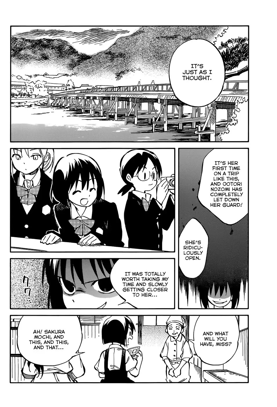 Hitoribocchi no Chikyuu Shinryaku Chapter 41 page 12 - Chapter 41: A Flowery Trip to Kyoto
