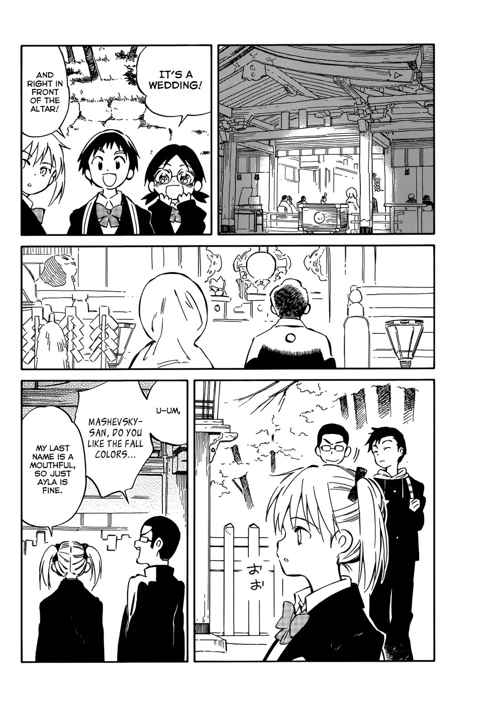 Hitoribocchi no Chikyuu Shinryaku Chapter 42 page 12 - Chapter 42: A White That's Almost Black