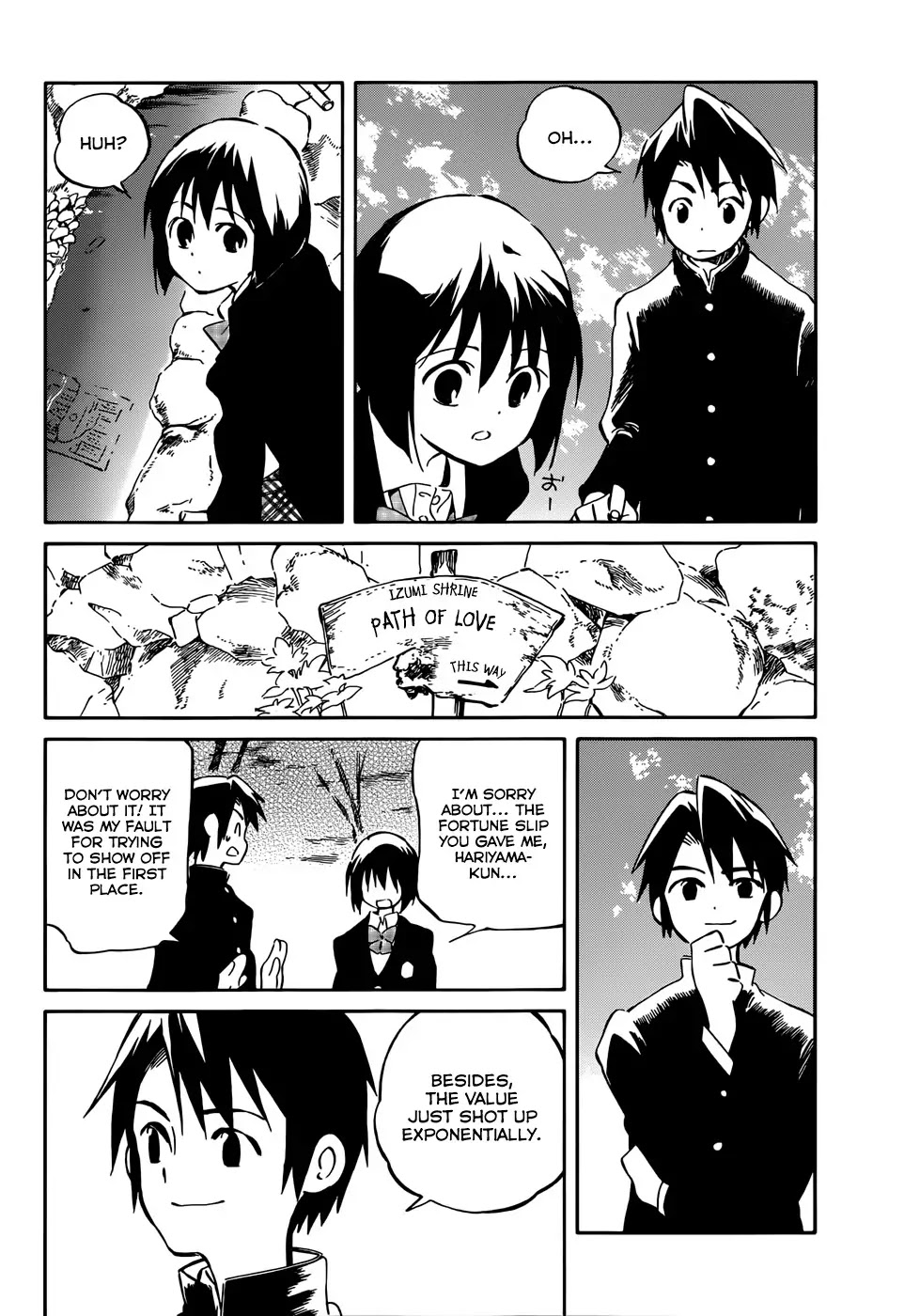 Hitoribocchi no Chikyuu Shinryaku Chapter 42 page 14 - Chapter 42: A White That's Almost Black