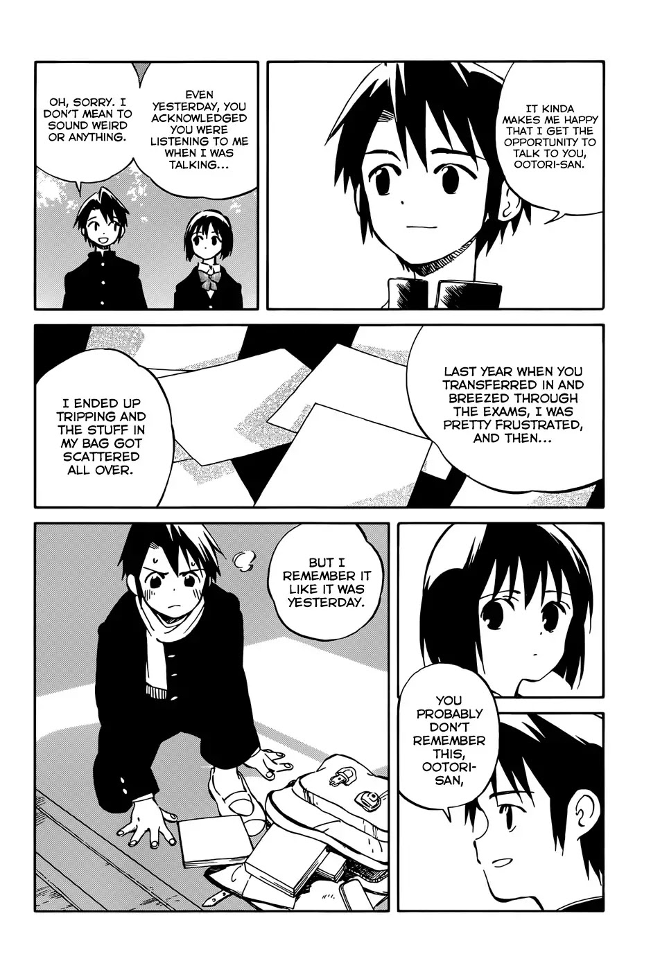 Hitoribocchi no Chikyuu Shinryaku Chapter 42 page 16 - Chapter 42: A White That's Almost Black
