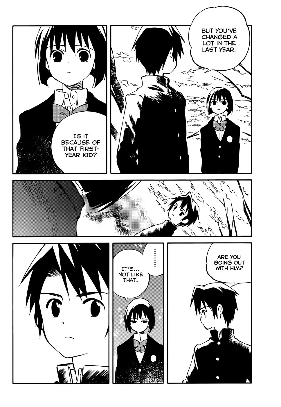 Hitoribocchi no Chikyuu Shinryaku Chapter 42 page 18 - Chapter 42: A White That's Almost Black
