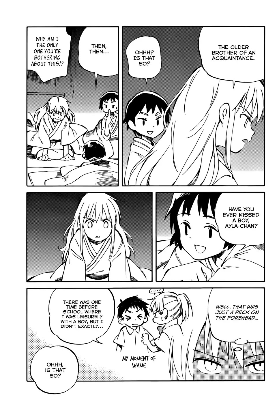 Hitoribocchi no Chikyuu Shinryaku Chapter 42 page 5 - Chapter 42: A White That's Almost Black