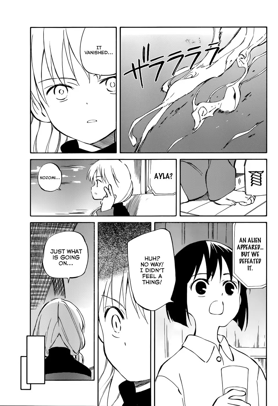 Hitoribocchi no Chikyuu Shinryaku Chapter 44 page 14 - Chapter 44: Three in a Row