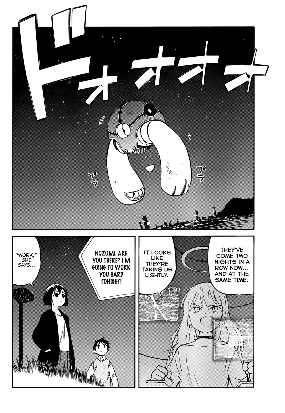 Hitoribocchi no Chikyuu Shinryaku Chapter 44 page 15 - Chapter 44: Three in a Row