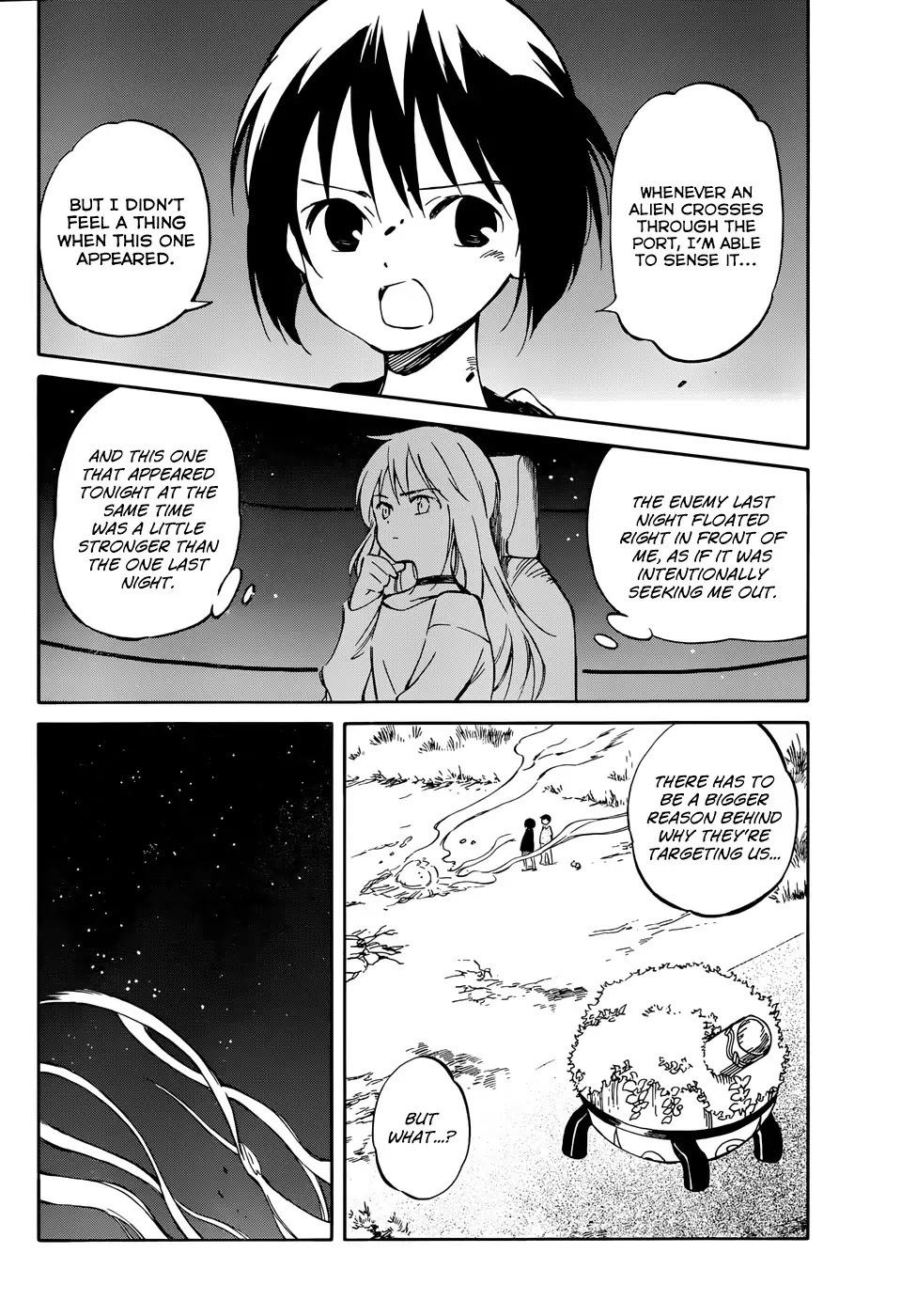 Hitoribocchi no Chikyuu Shinryaku Chapter 44 page 23 - Chapter 44: Three in a Row