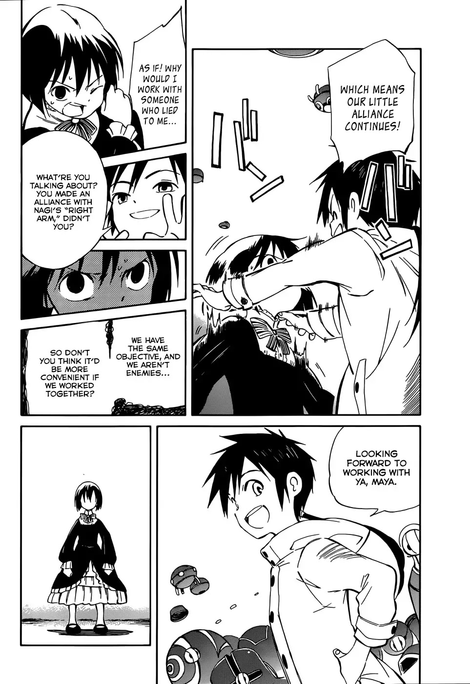 Hitoribocchi no Chikyuu Shinryaku Chapter 46 page 10 - Chapter 46: Into the Night