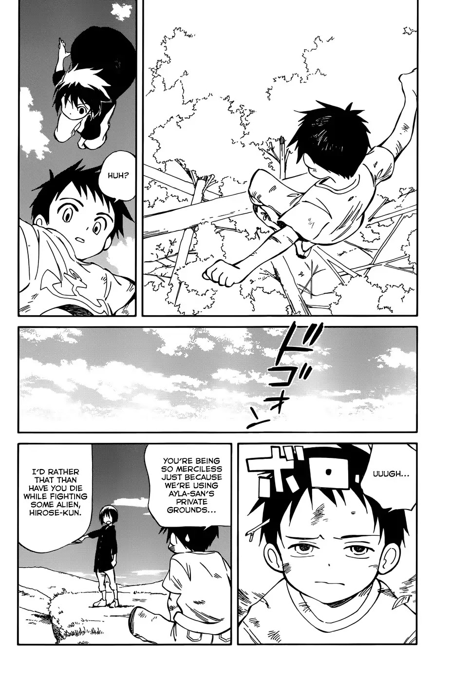 Hitoribocchi no Chikyuu Shinryaku Chapter 46 page 14 - Chapter 46: Into the Night