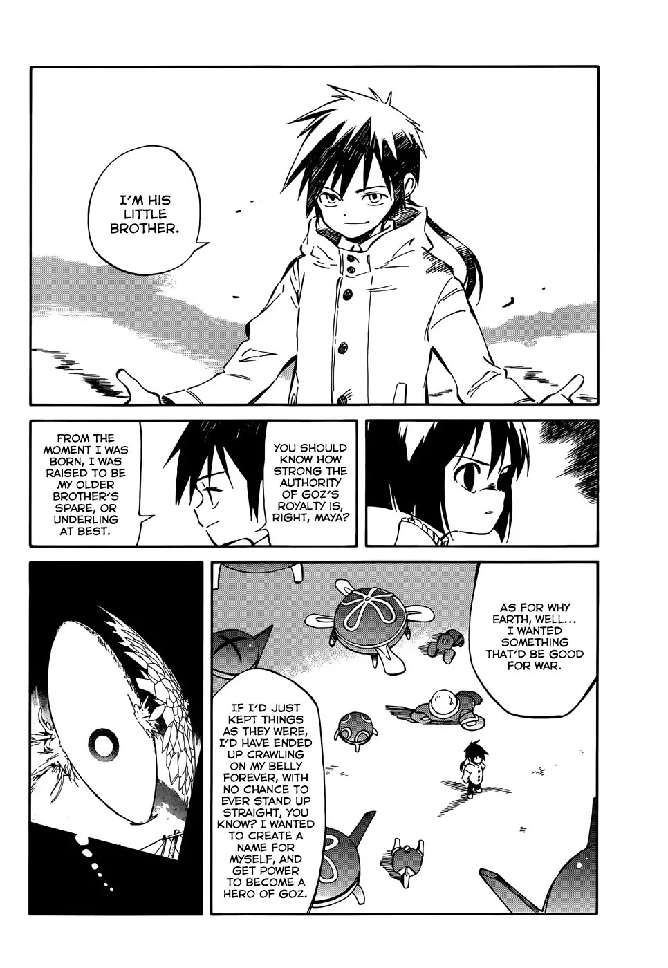 Hitoribocchi no Chikyuu Shinryaku Chapter 46 page 6 - Chapter 46: Into the Night