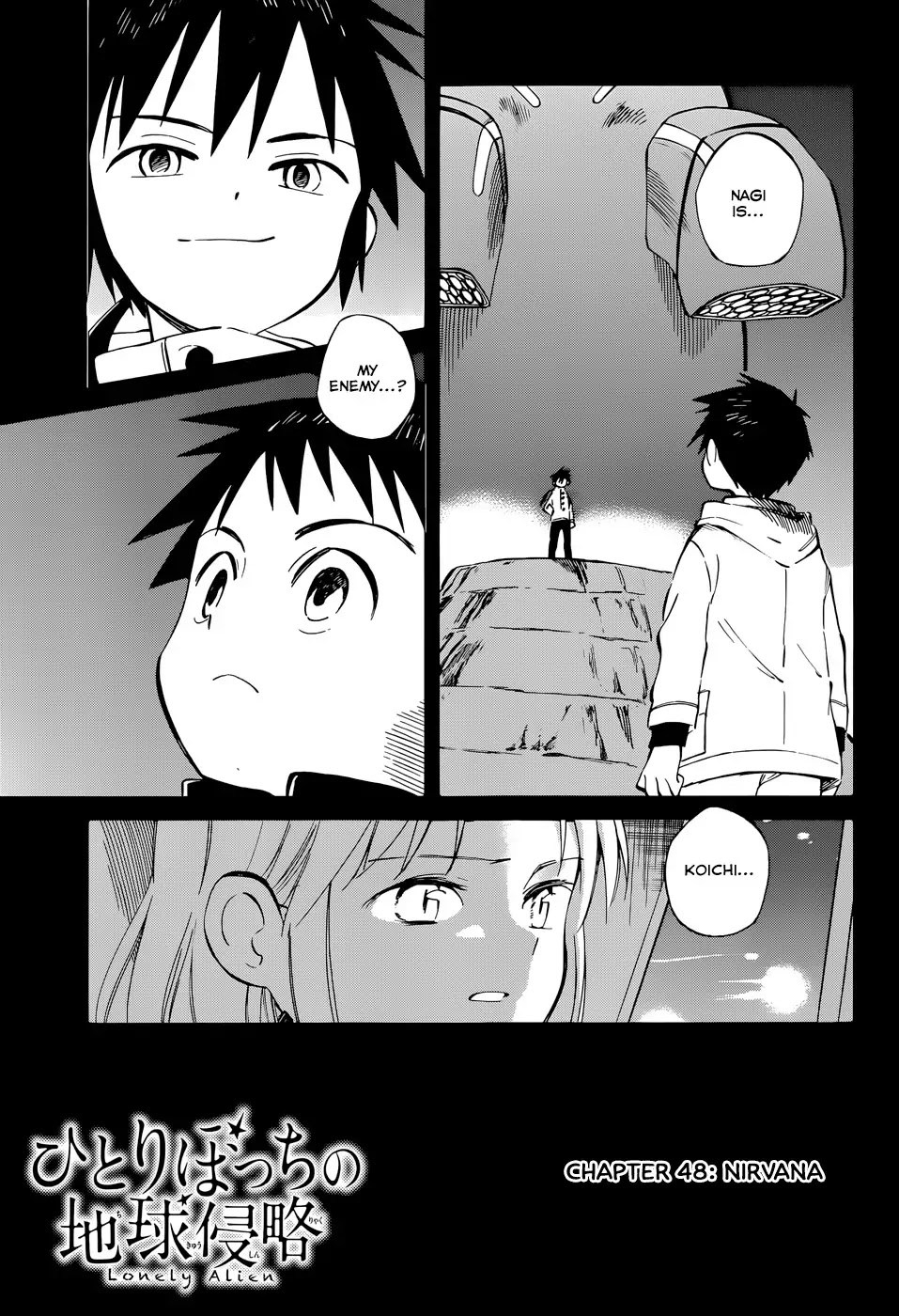 Hitoribocchi no Chikyuu Shinryaku Chapter 48 page 1 - Chapter 48: Nirvana