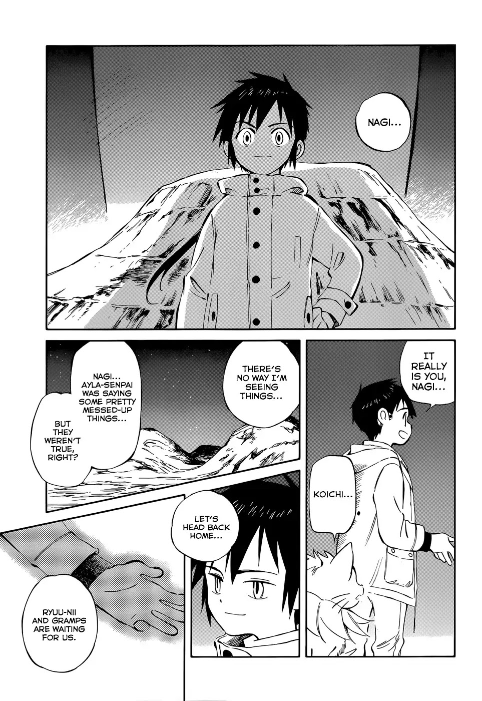 Hitoribocchi no Chikyuu Shinryaku Chapter 48 page 3 - Chapter 48: Nirvana