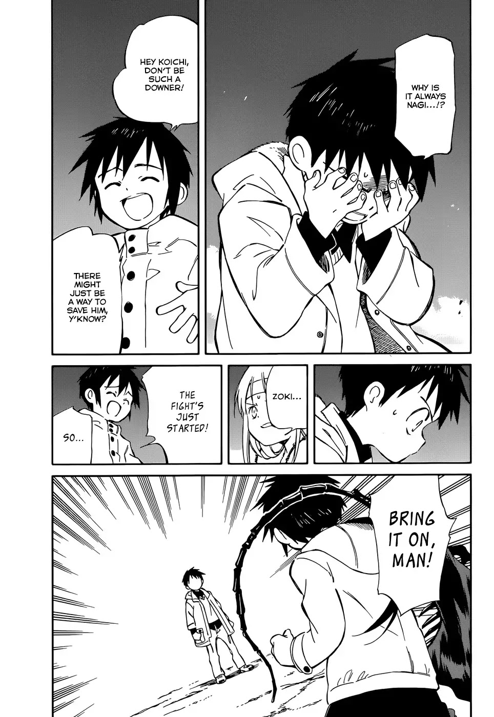 Hitoribocchi no Chikyuu Shinryaku Chapter 49 page 11 - Chapter 49: A Silent Voice Calls Out