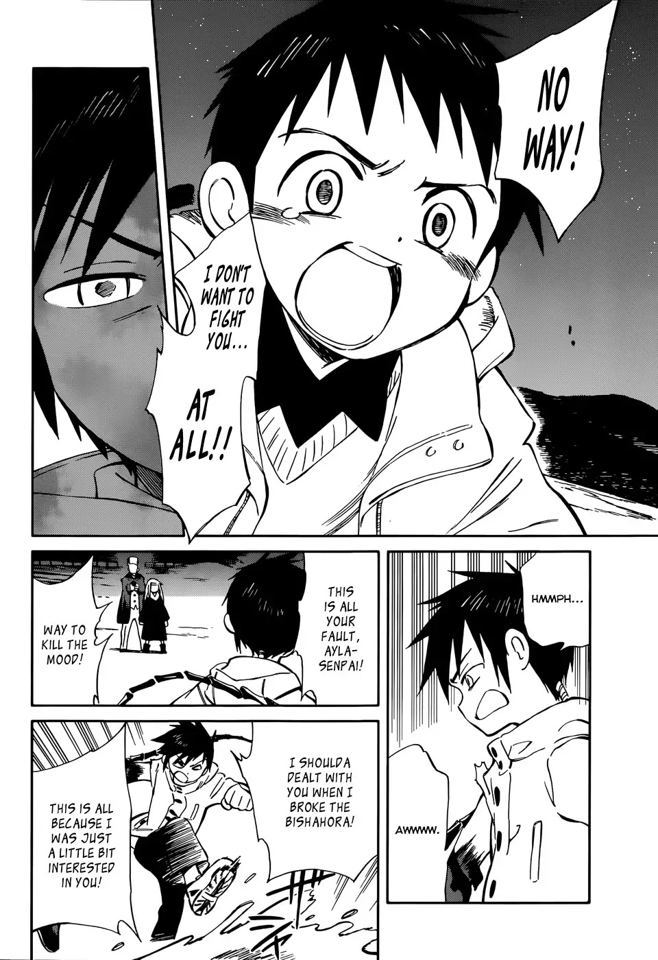 Hitoribocchi no Chikyuu Shinryaku Chapter 49 page 12 - Chapter 49: A Silent Voice Calls Out