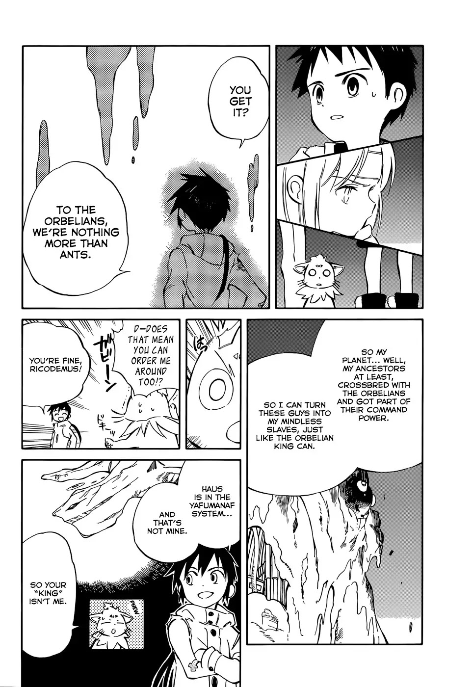 Hitoribocchi no Chikyuu Shinryaku Chapter 49 page 18 - Chapter 49: A Silent Voice Calls Out