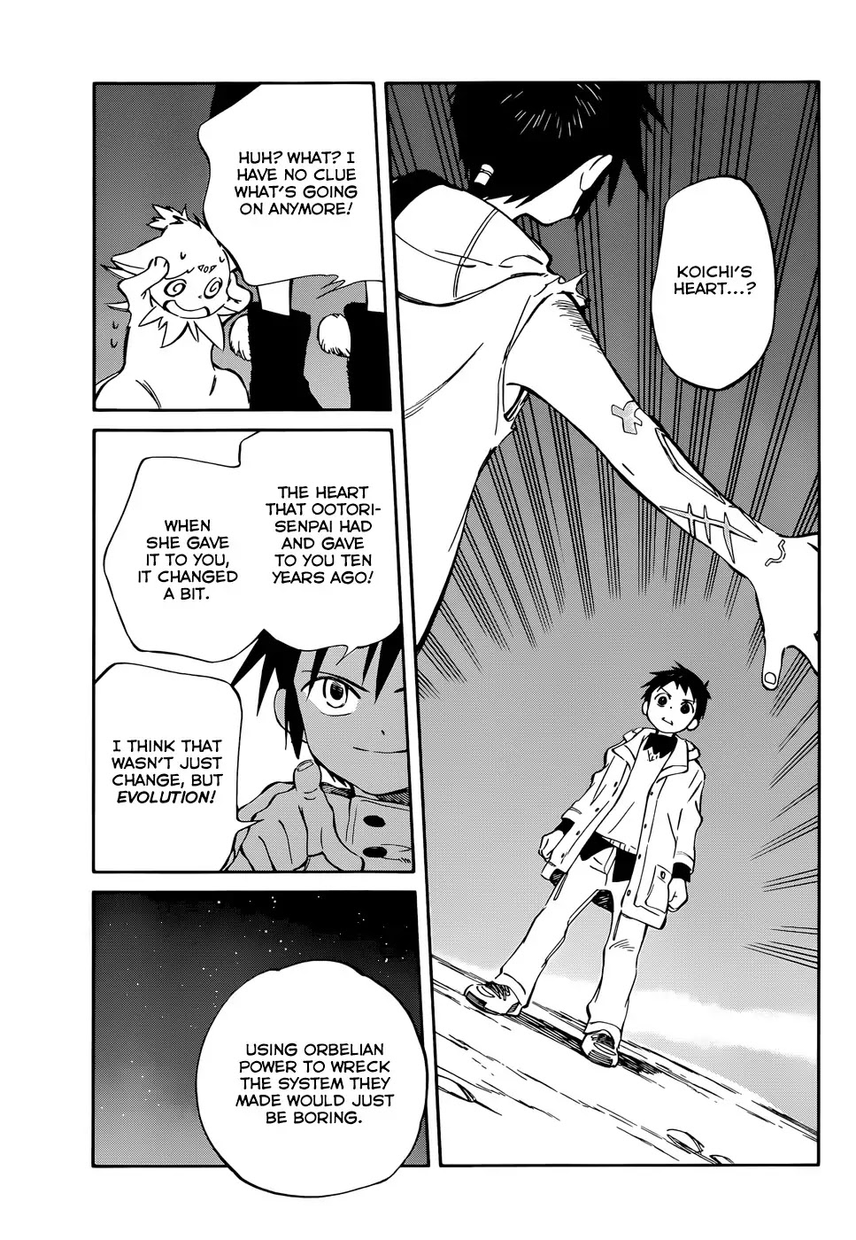 Hitoribocchi no Chikyuu Shinryaku Chapter 49 page 21 - Chapter 49: A Silent Voice Calls Out