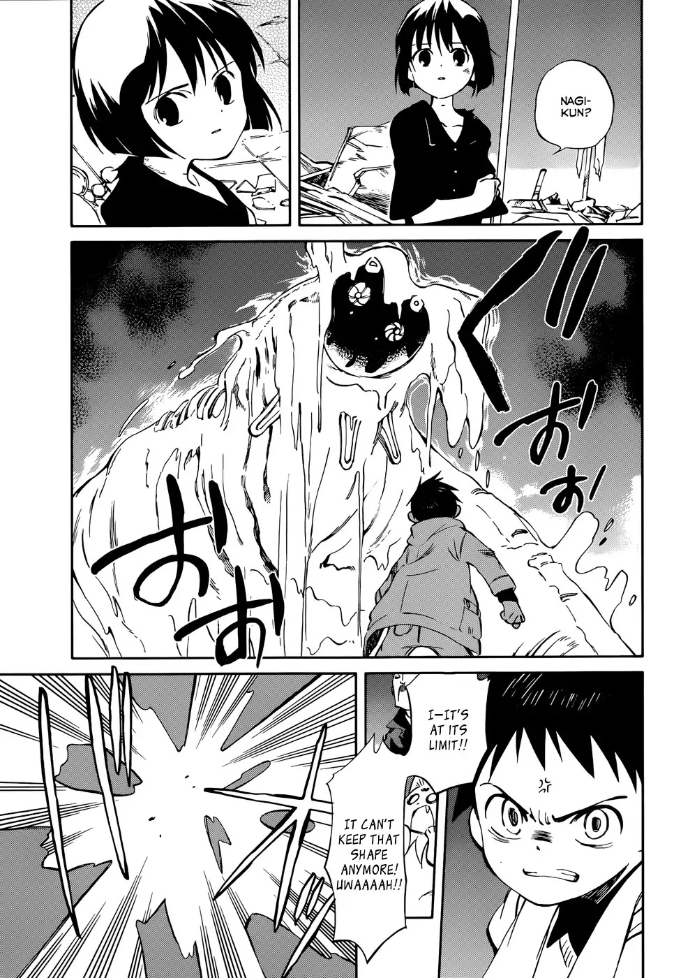 Hitoribocchi no Chikyuu Shinryaku Chapter 49 page 33 - Chapter 49: A Silent Voice Calls Out