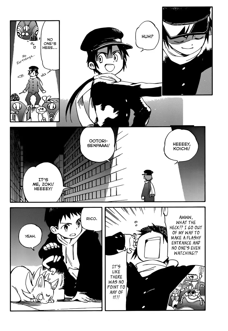 Hitoribocchi no Chikyuu Shinryaku Chapter 51 page 17 - Chapter 51: Outbreak of War