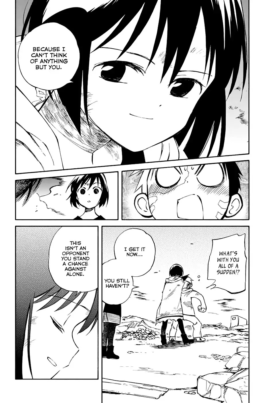 Hitoribocchi no Chikyuu Shinryaku Chapter 56 page 27 - Chapter 56: All Together!!