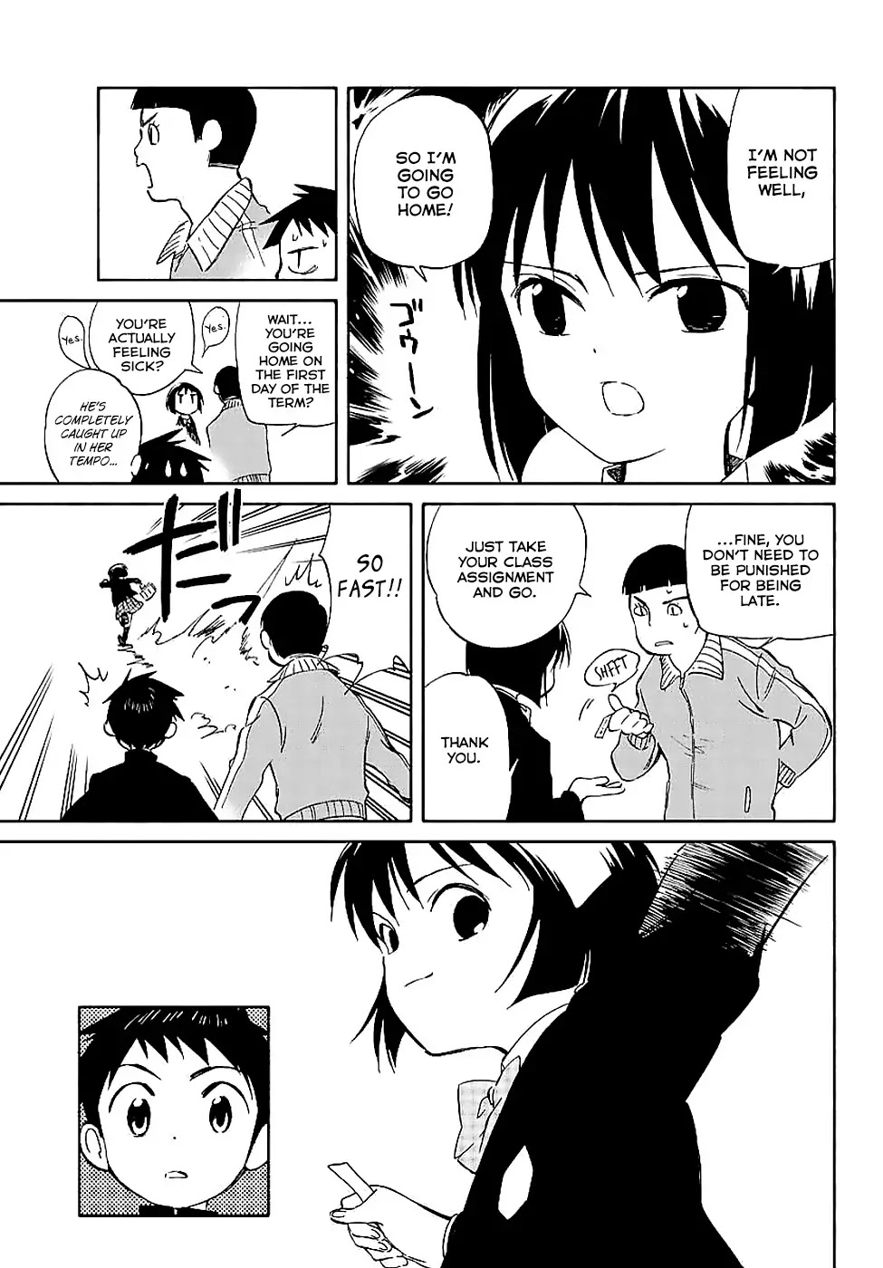 Hitoribocchi no Chikyuu Shinryaku Chapter 59 page 12 - Chapter 59: Arrival of a New Semester