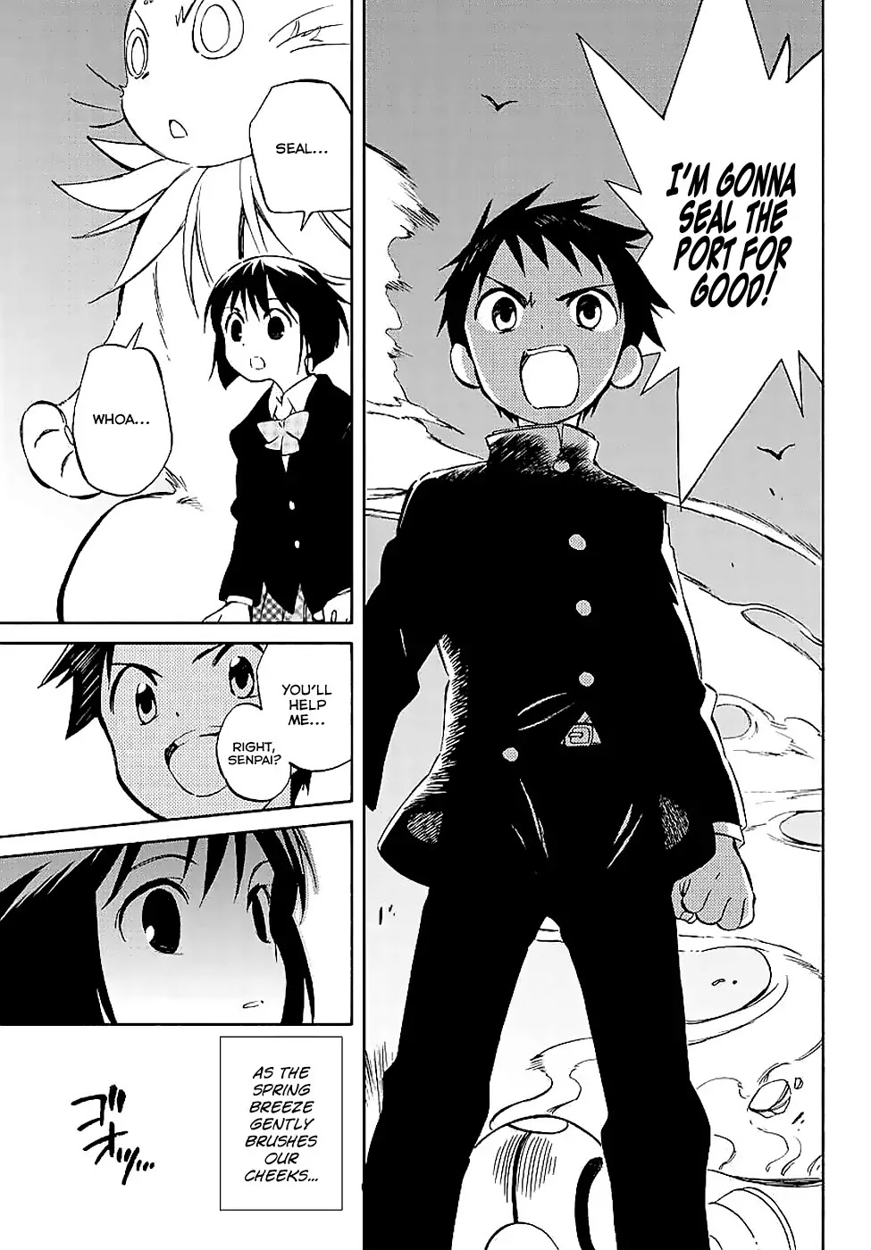 Hitoribocchi no Chikyuu Shinryaku Chapter 59 page 34 - Chapter 59: Arrival of a New Semester
