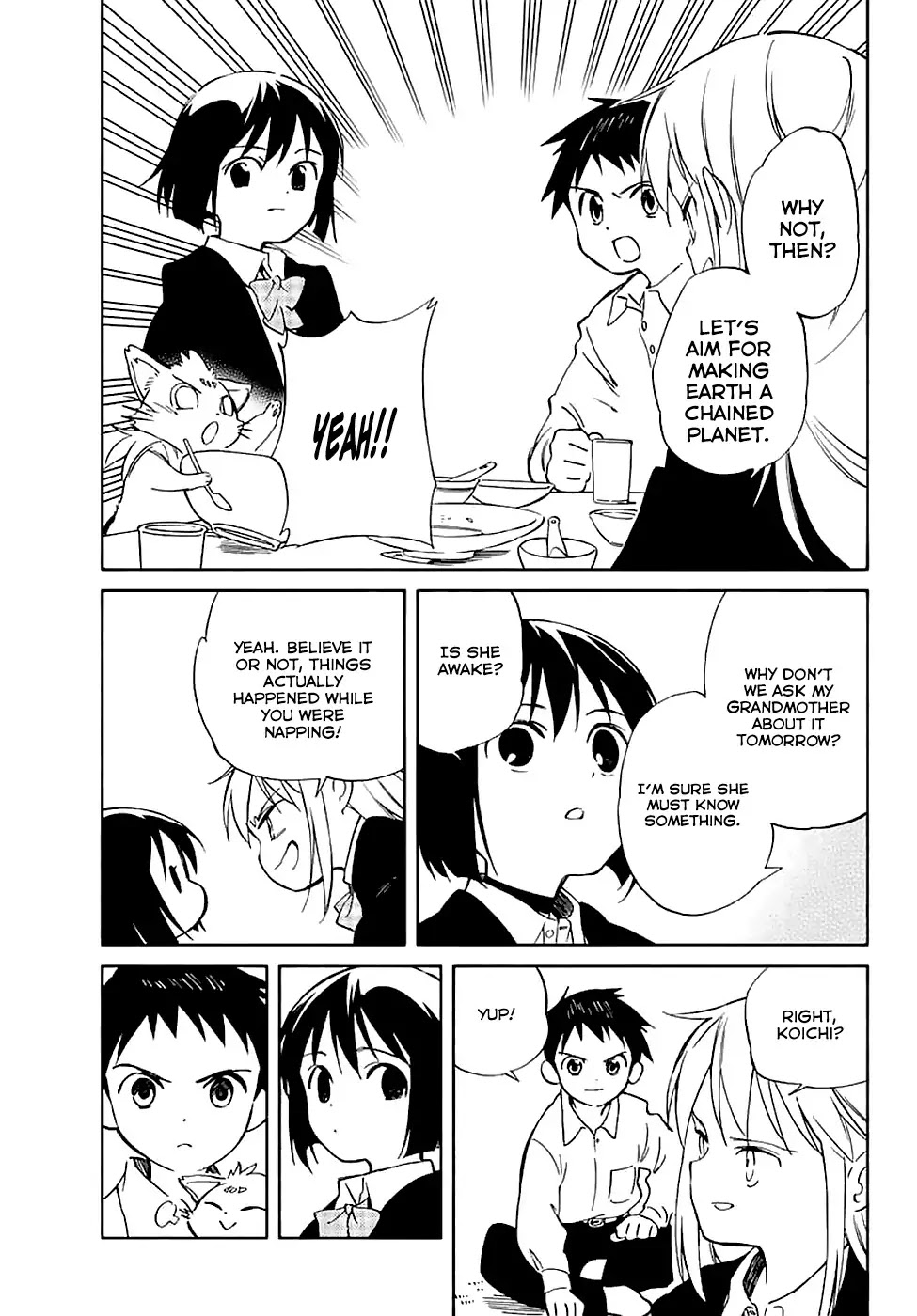 Hitoribocchi no Chikyuu Shinryaku Chapter 60 page 11 - Chapter 60: Premonition of the Beginning