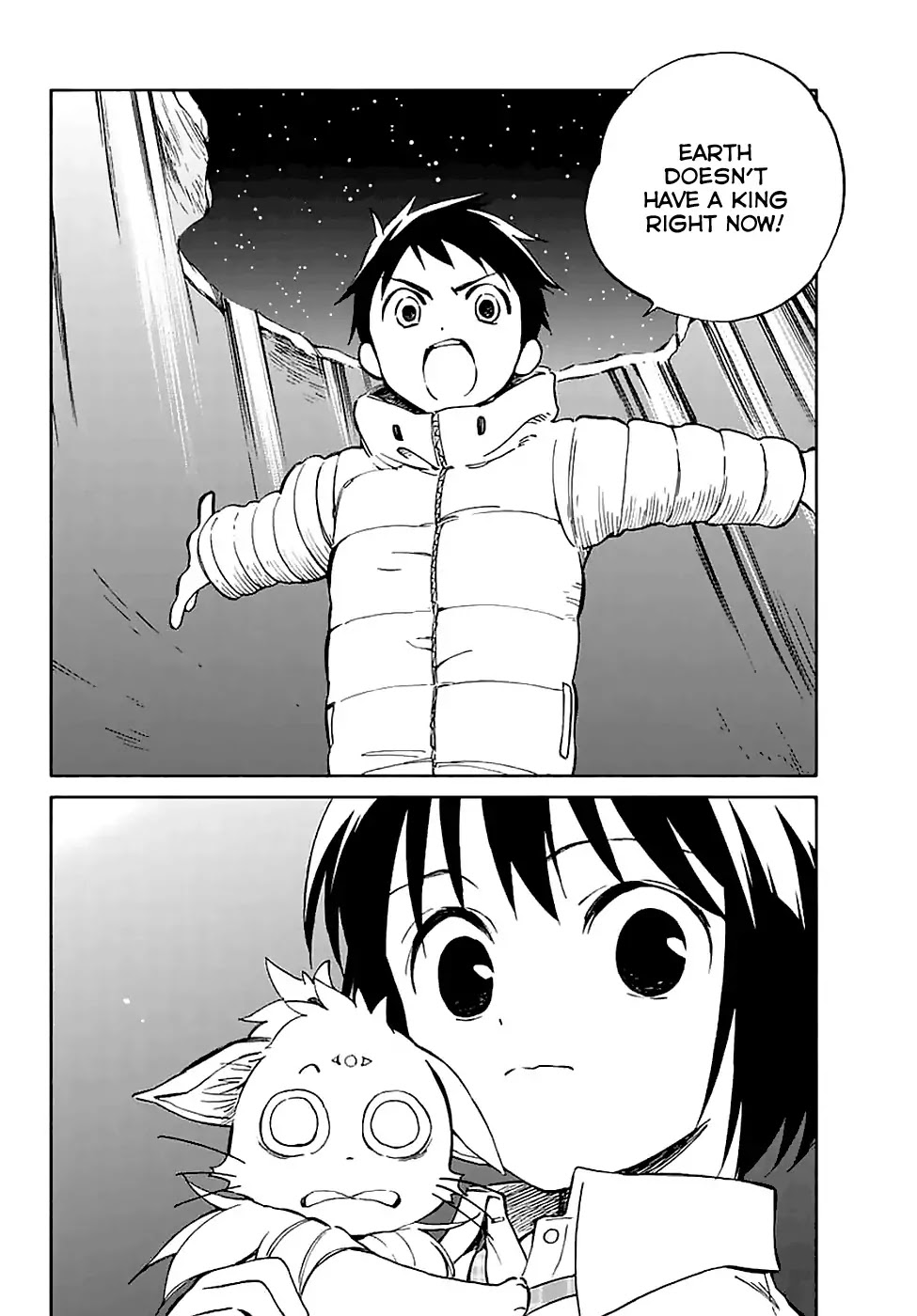 Hitoribocchi no Chikyuu Shinryaku Chapter 60 page 37 - Chapter 60: Premonition of the Beginning