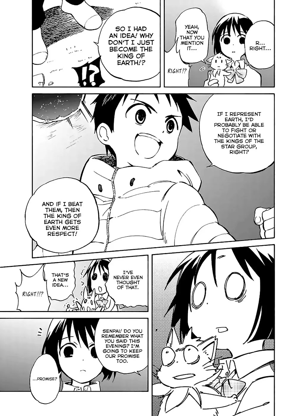 Hitoribocchi no Chikyuu Shinryaku Chapter 60 page 38 - Chapter 60: Premonition of the Beginning
