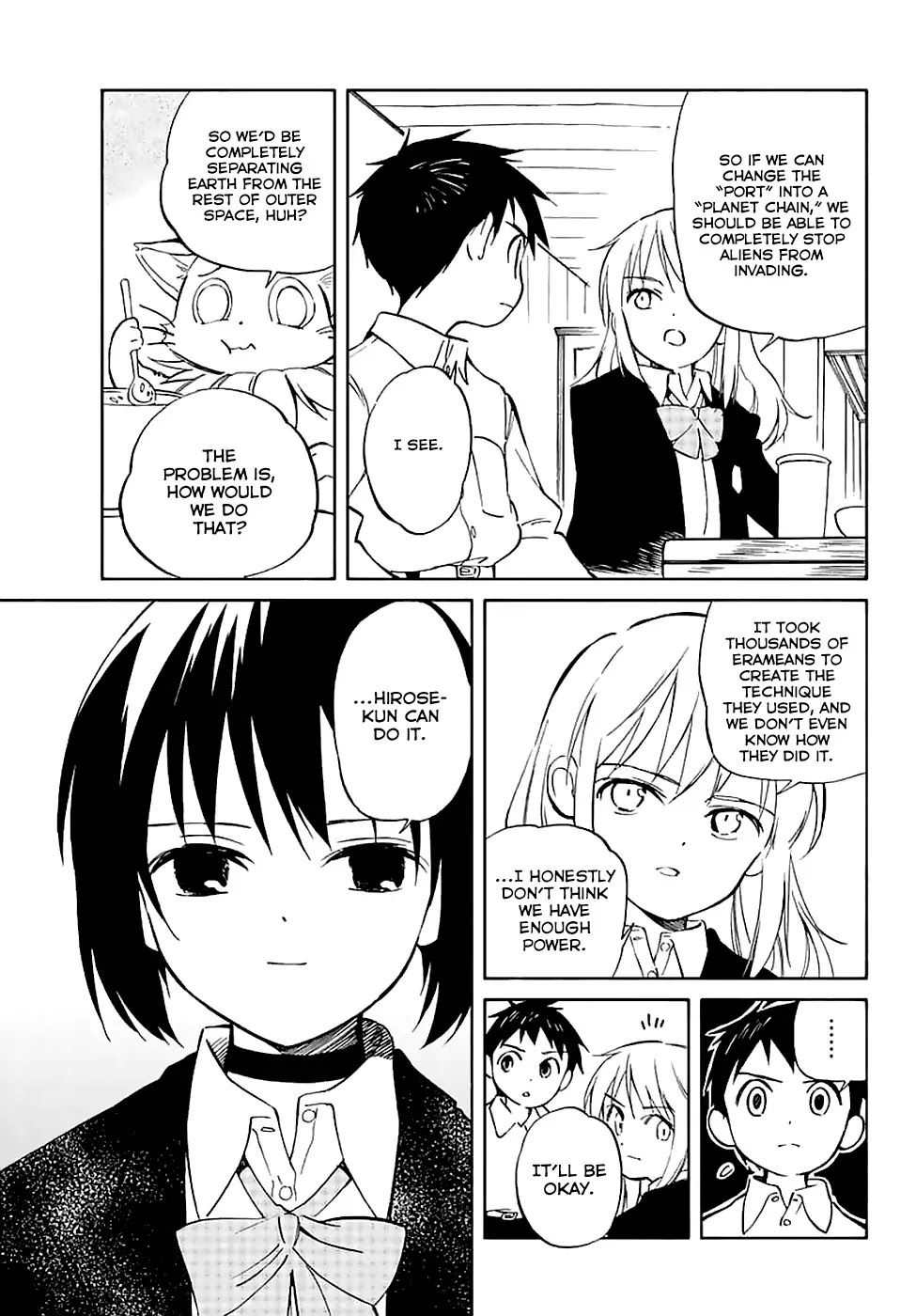 Hitoribocchi no Chikyuu Shinryaku Chapter 60 page 7 - Chapter 60: Premonition of the Beginning