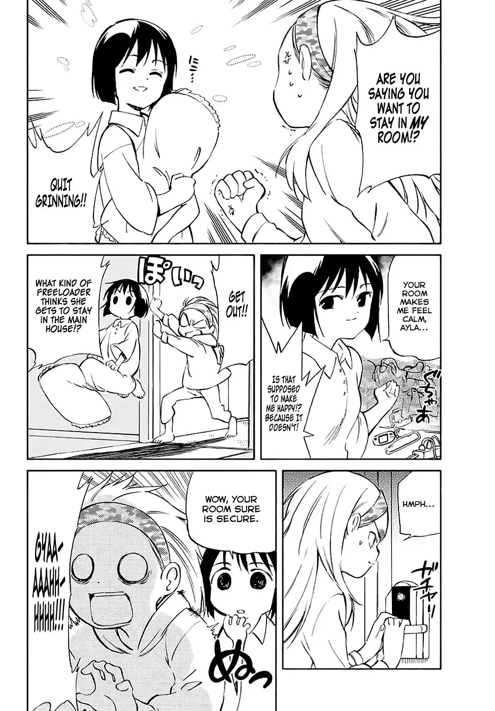 Hitoribocchi no Chikyuu Shinryaku Chapter 61 page 12 - Chapter 61: Ayla's Suffering and the Location of the Earth