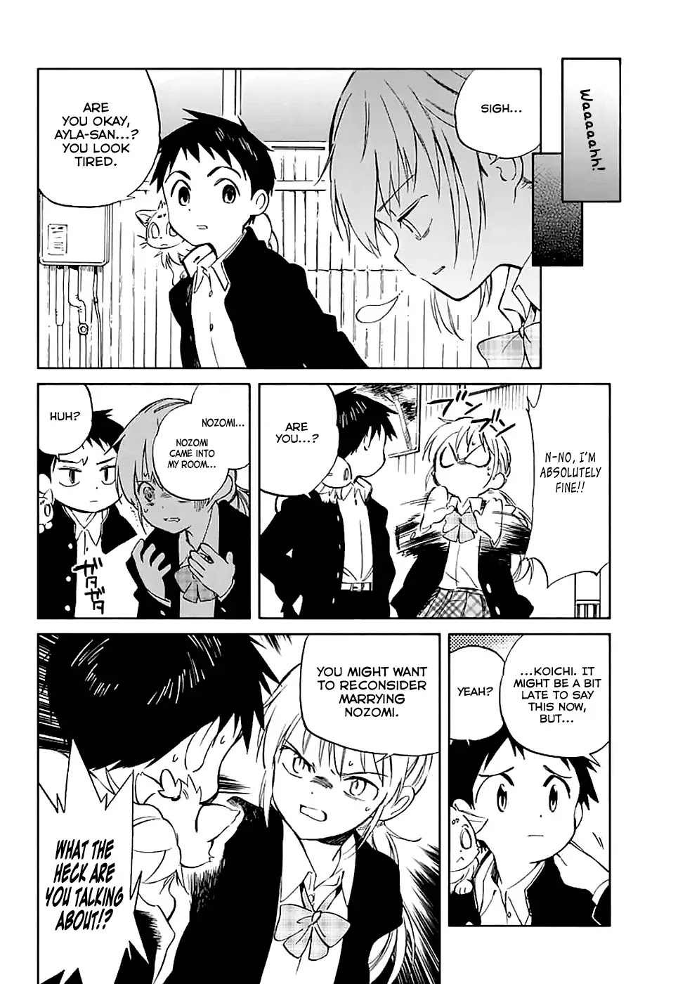 Hitoribocchi no Chikyuu Shinryaku Chapter 61 page 14 - Chapter 61: Ayla's Suffering and the Location of the Earth
