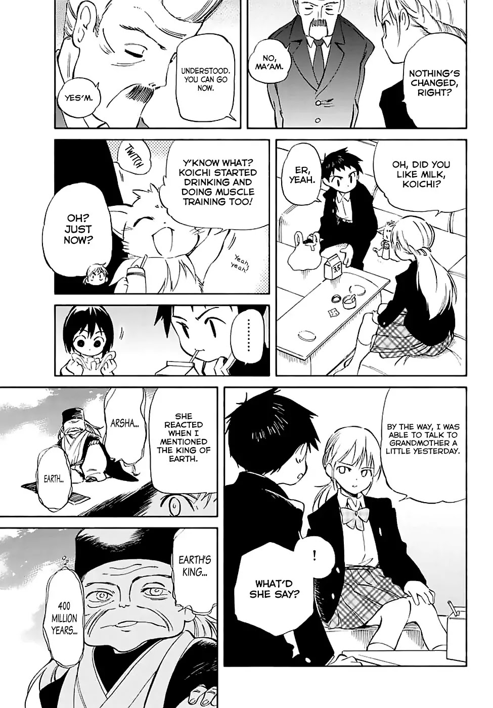 Hitoribocchi no Chikyuu Shinryaku Chapter 61 page 25 - Chapter 61: Ayla's Suffering and the Location of the Earth