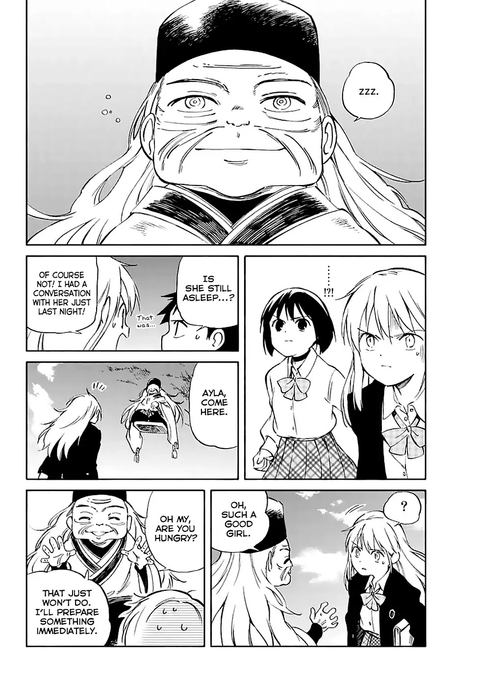 Hitoribocchi no Chikyuu Shinryaku Chapter 61 page 4 - Chapter 61: Ayla's Suffering and the Location of the Earth